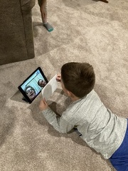 Facetime with Grandma and Uncle Brad1